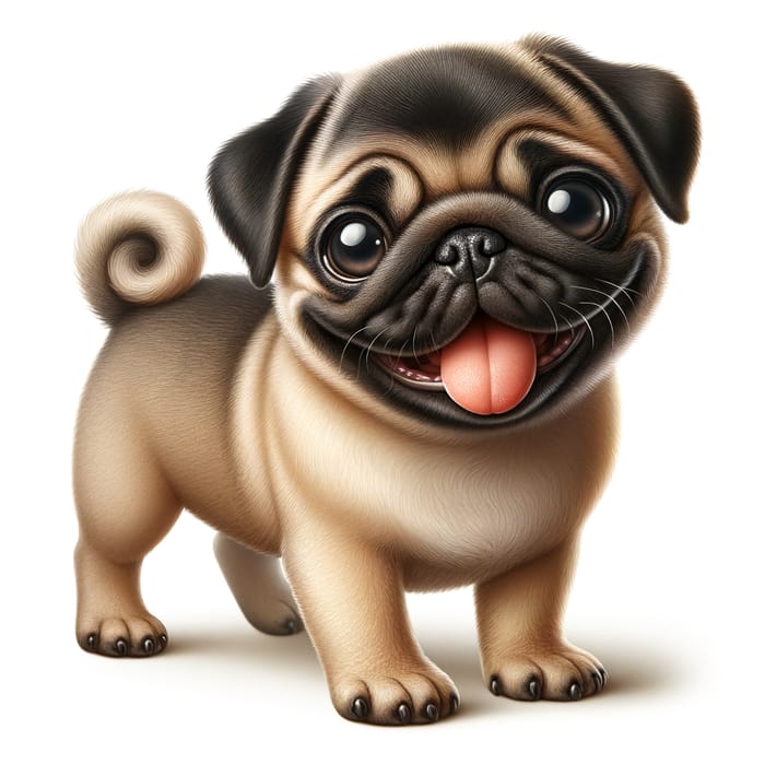 Happy Pug: The Joyful Companion