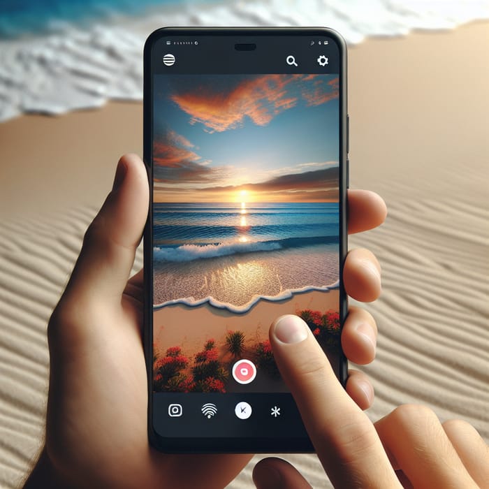 New Instagram Video of Serene Beach Sunset New Instagram Video of Serene Beach Sunset