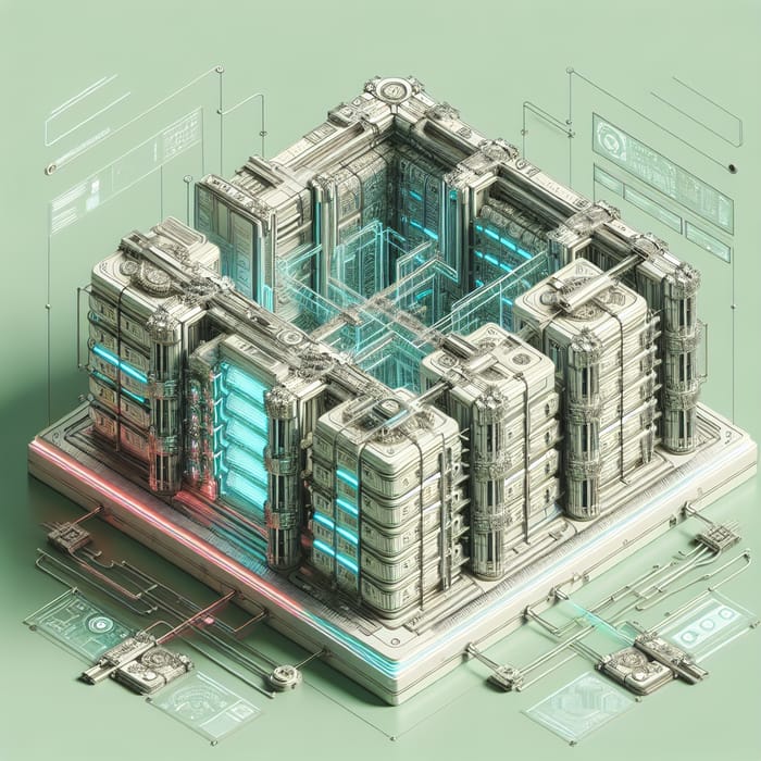 Data Vault 2.0 Model - Cyberpunk Style Data Vault