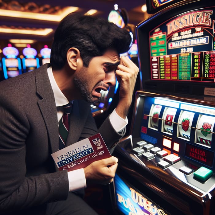 Professional Gambler Loses Kids' College Fund to Slots