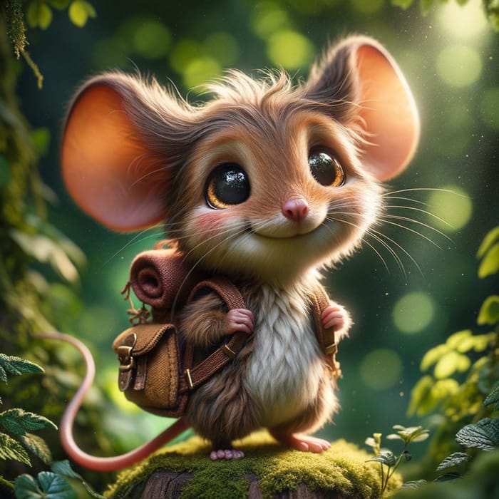 Whimsical Brave Mouse: A Tiny Adventurer's Journey