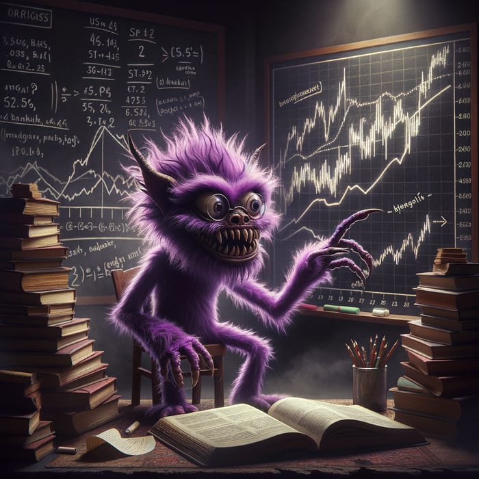 Gengar Finance Study: Mysterious Creature in Dark Room