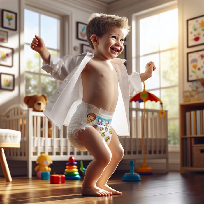 Comfort and Play: A 13-Year-Old in Diapers