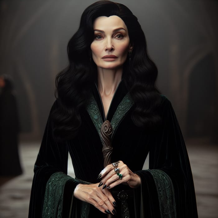 Monica Bellucci as Minerva McGonagall: Magic & Elegance