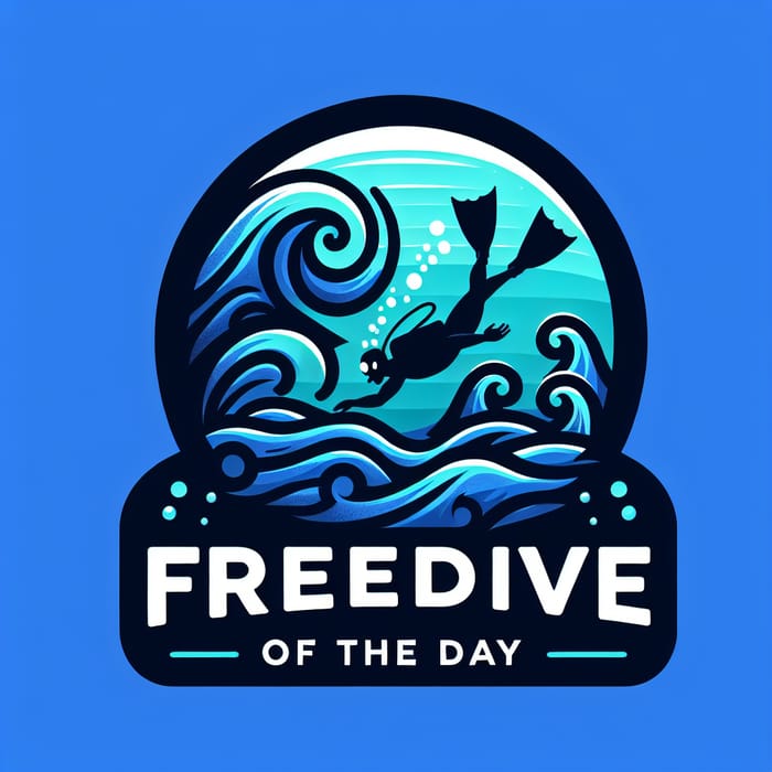 FreeDive of the Day - Logo Design for Freedive School