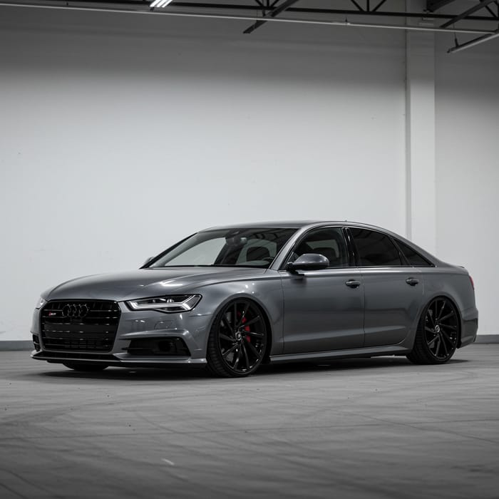 2018 Audi A6 Supercharged with Black Wheels