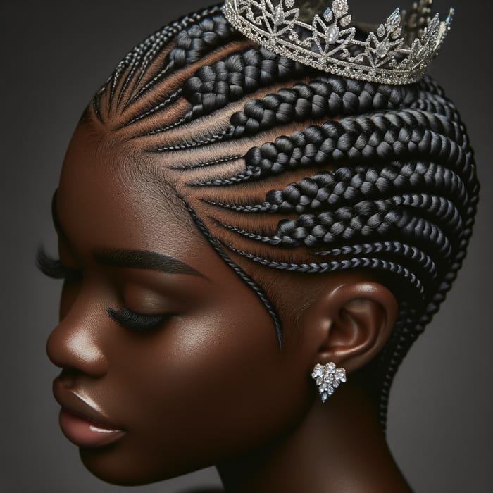 Nagô Braids with Tiara - Stylish African Braiding