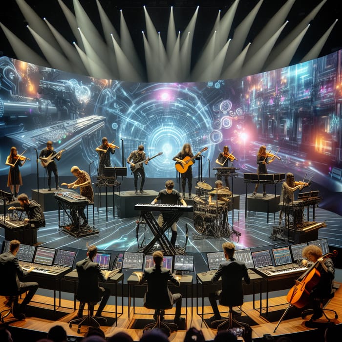 Enhance Stage Performance with Electronic & Real Instrument Fusion