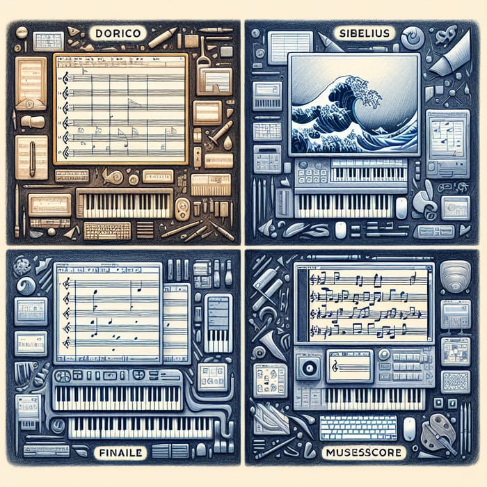 Dorico vs. Sibelius vs. Finale vs. Musescore: Which Notation Program to Choose?