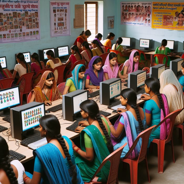 Empowering Rural Indian Women Through Computer Training