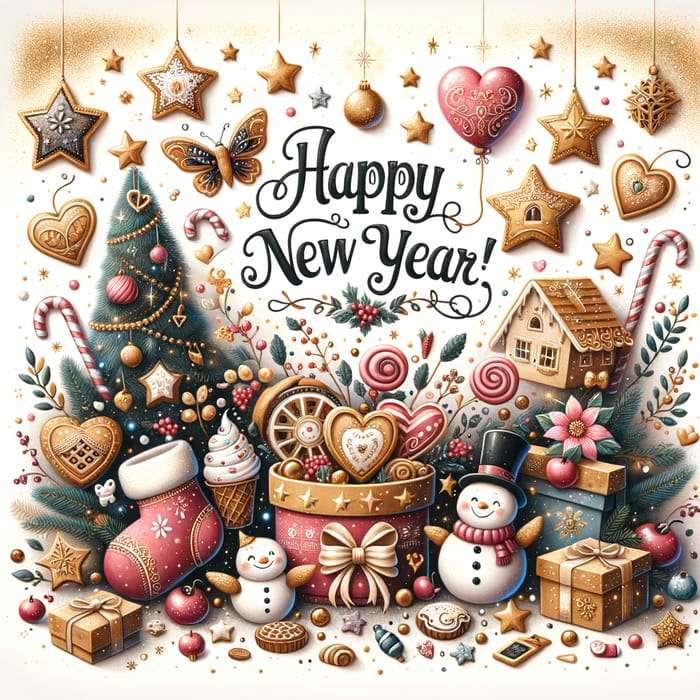 Happy New Year! Wishing you happiness, health, love, and success in the new year