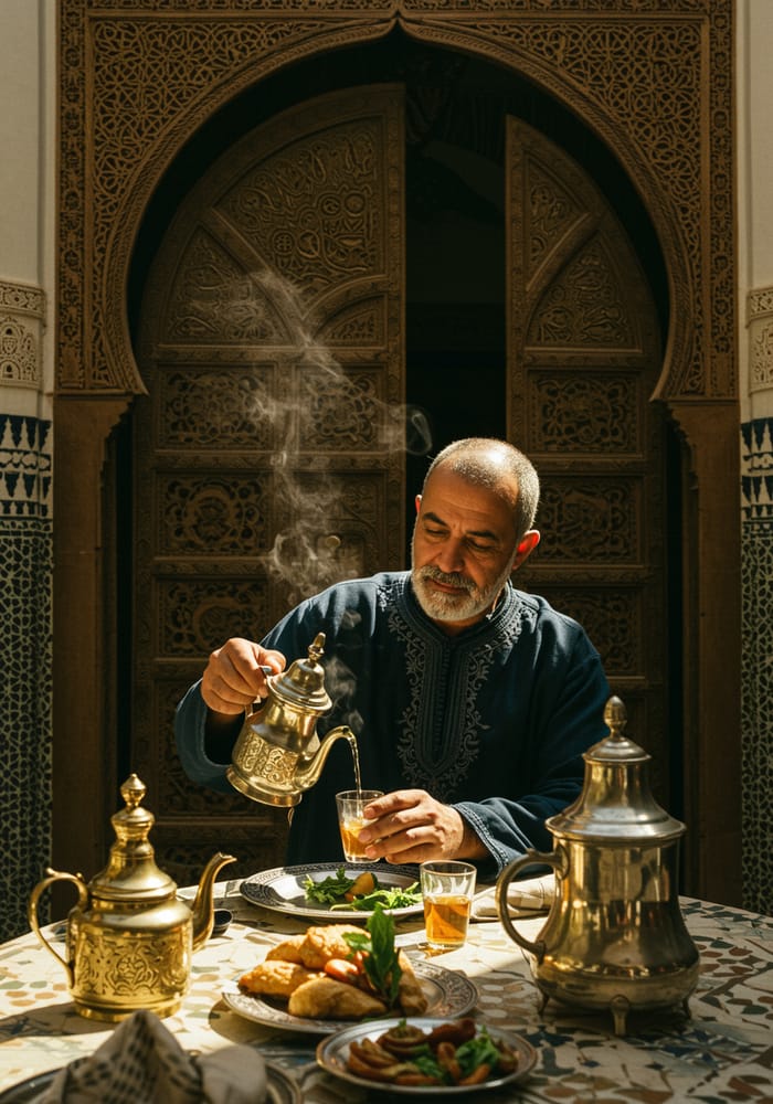 Traditional Moroccan Tea Experience Traditional Moroccan Tea Experience
