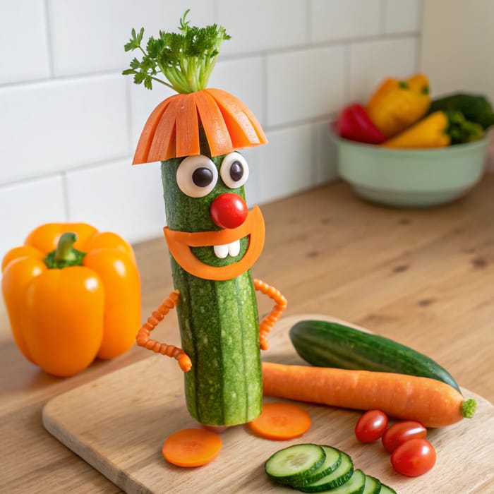 Vegetable Doll - Fun and Unique Decor