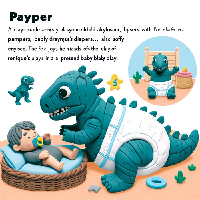 Francisco Enrique and Clay Akylosaur: A Cute Naptime Story