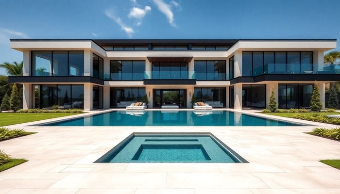 Luxury Modern Mansion with Infinity Pool