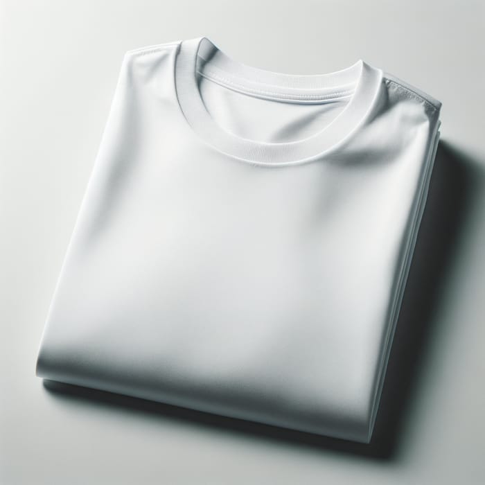 Crisp White T-Shirt: Soft Cotton, Classic Design