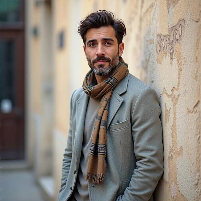 Charming Kind Man Portrait