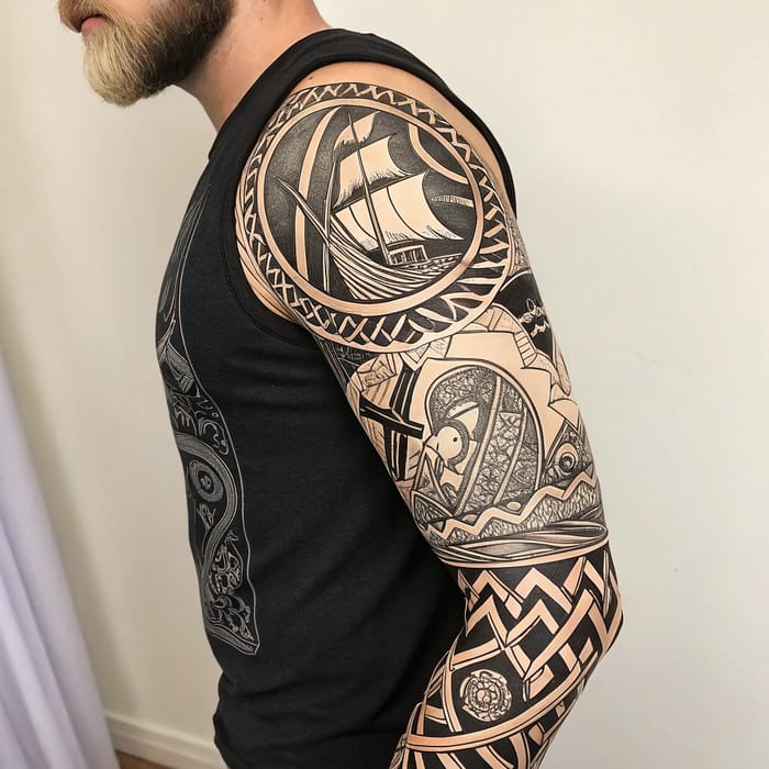 Nordic Sleeve Tattoo