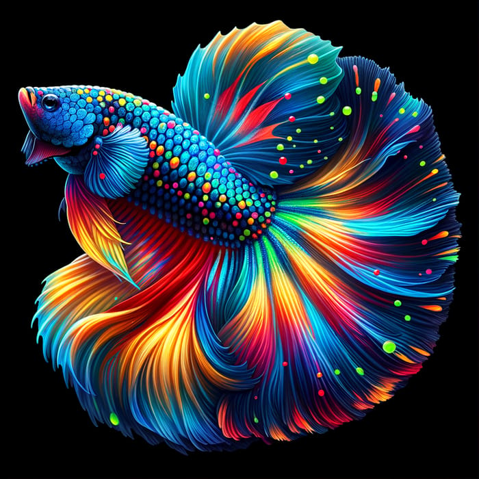 Vibrant HMPK Betta Fish: Exotic Colors & Patterns