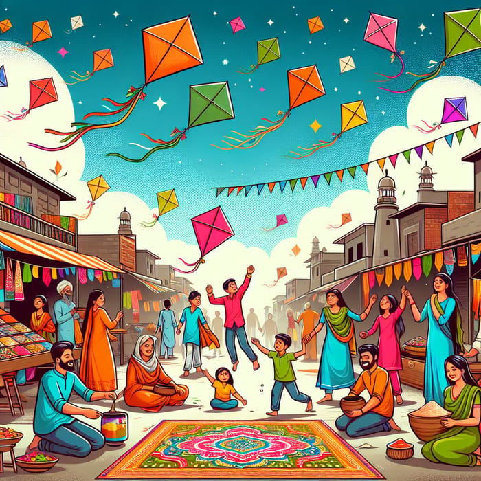 Makar Sankranti Celebration in India