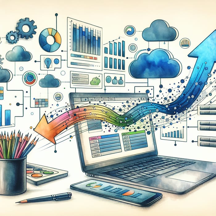 Watercolor Painting: Enhancing Data Management with Latent Logic Models