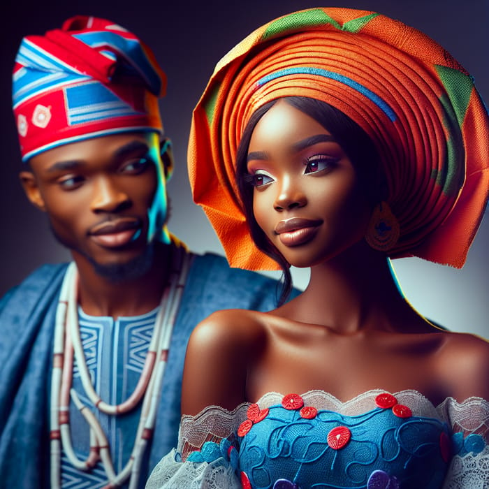 Yoruba Girl in Cultural Attire and Hausa Guy's Love Story