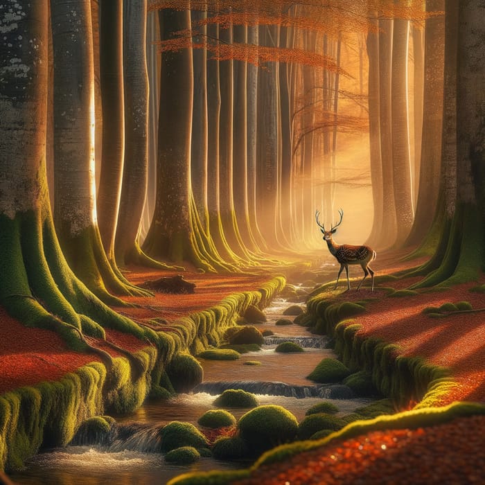 Discovering Yousufness: A Serene Forest Scene