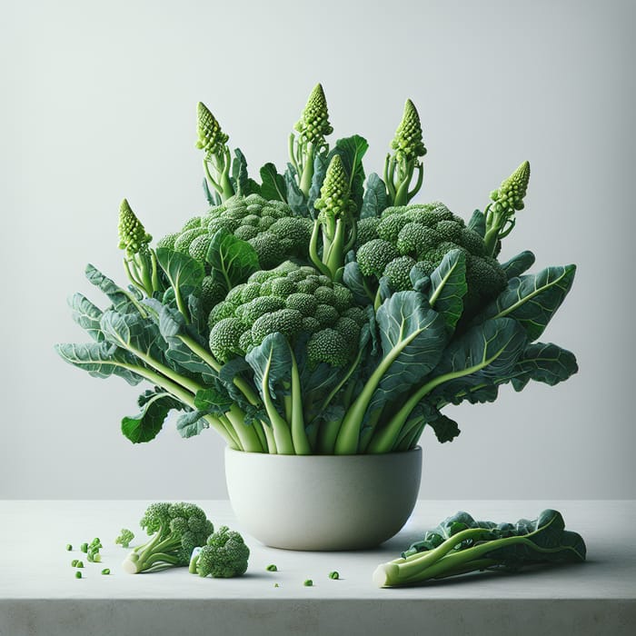 Realistic Broccoli Rabe Photos for Fresh Food Lovers