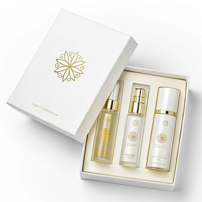 Minimalist Luxury Skincare Package