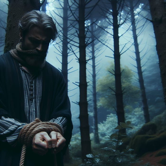 Florante Captured in Dark Forest