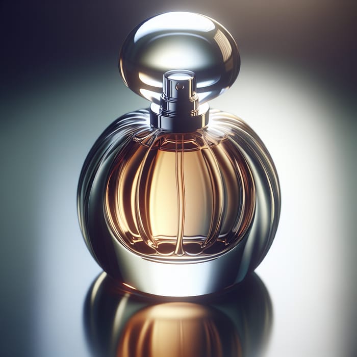 Luxury Amber Perfume Bottle - Premium Fragrance