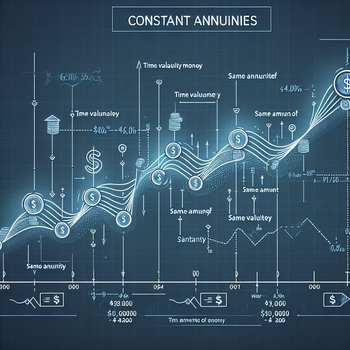 Understanding Constant Annuities: Visual Representation