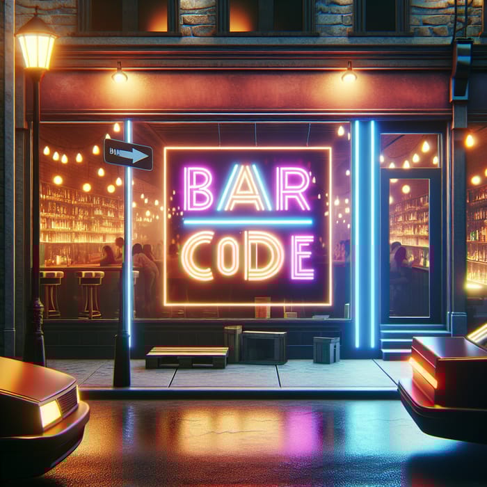 Barcode Bar: A Lively Nighttime Experience Barcode Bar: A Lively Nighttime Experience
