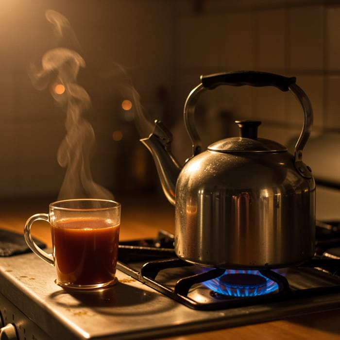 Relaxing Tea Moments at Night Relaxing Tea Moments at Night