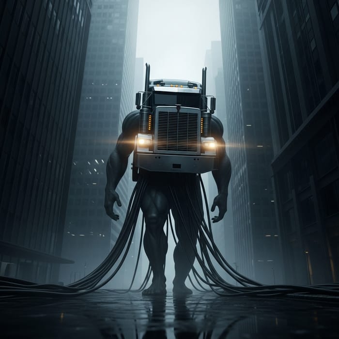Colossal Urban Creature: A Dystopian Vision Colossal Urban Creature: A Dystopian Vision
