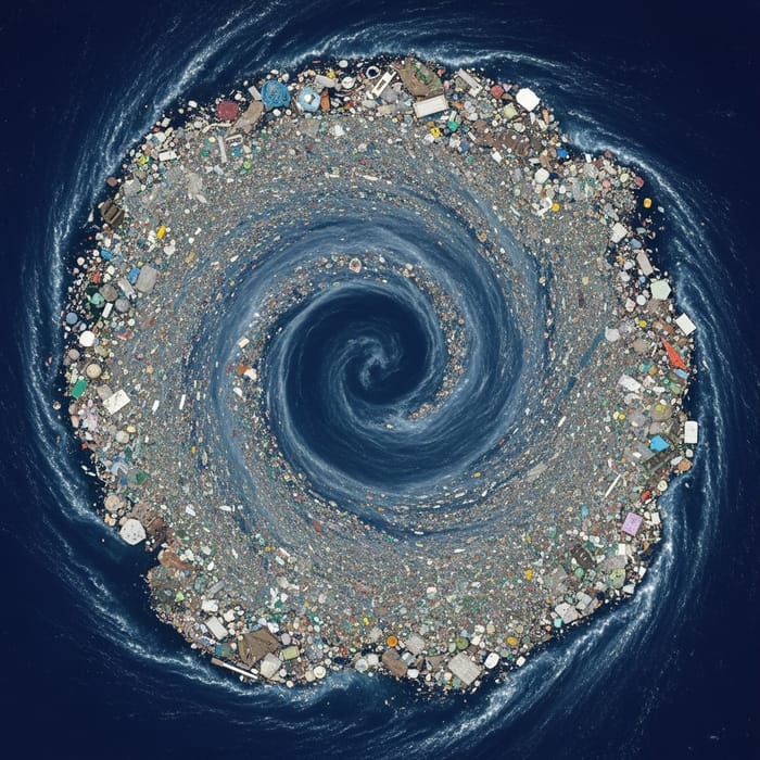 Satellite Photo of Caribbean Flotsam Islands Satellite Photo of Caribbean Flotsam Islands