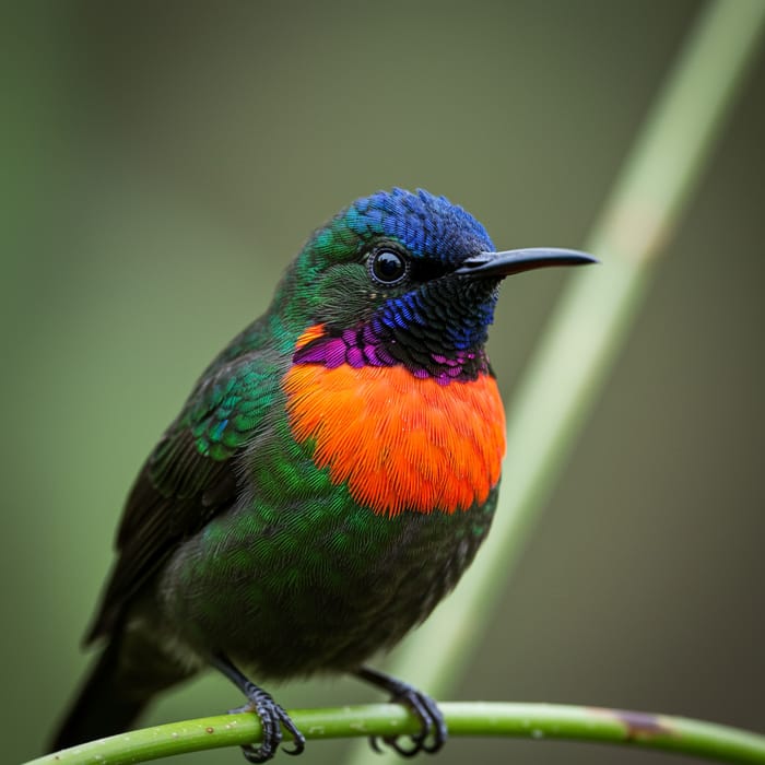 Fiery-Throated Hummingbird: A National Geographic Photo Fiery-Throated Hummingbird: A National Geographic Photo