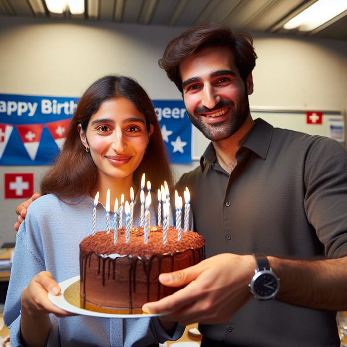 Swiss Politician Celebrates Birthday with Friend