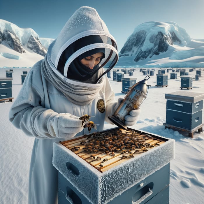 Antarctic Beekeeper: Survival in Extreme Cold