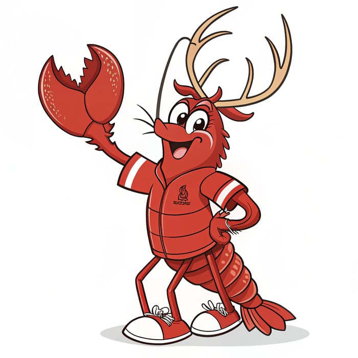 Western Rock Lobster School Mascot - Respect Value