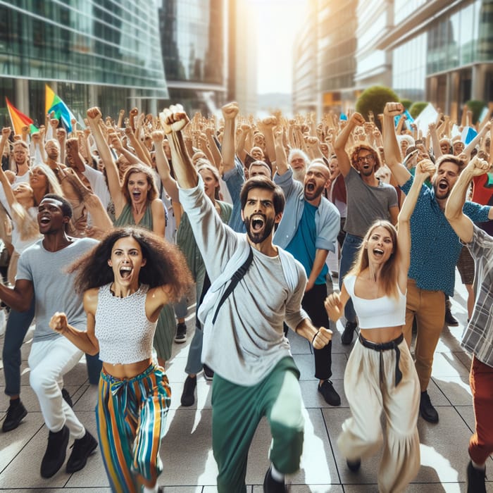 Flash Mob Dance for Plastic Pollution Awareness | Urban City Center