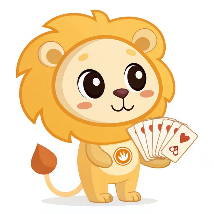 Elegant Lion Mascot Design Inspired by Animart