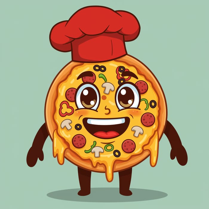 Pizza Mascot - Fun and Delicious Representation