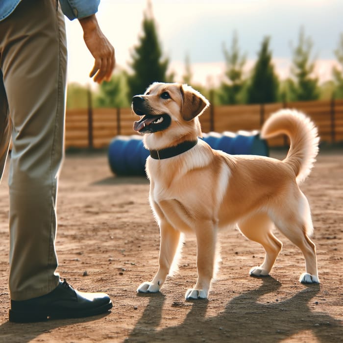 Chien Training: Dog and Trainer in Synchronized Harmony