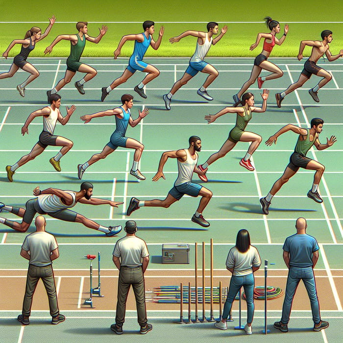 Realistic Sports Detection Event: Athletes in Action