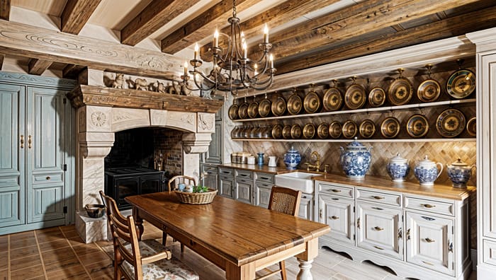 Charming French Country Kitchen Design Ideas