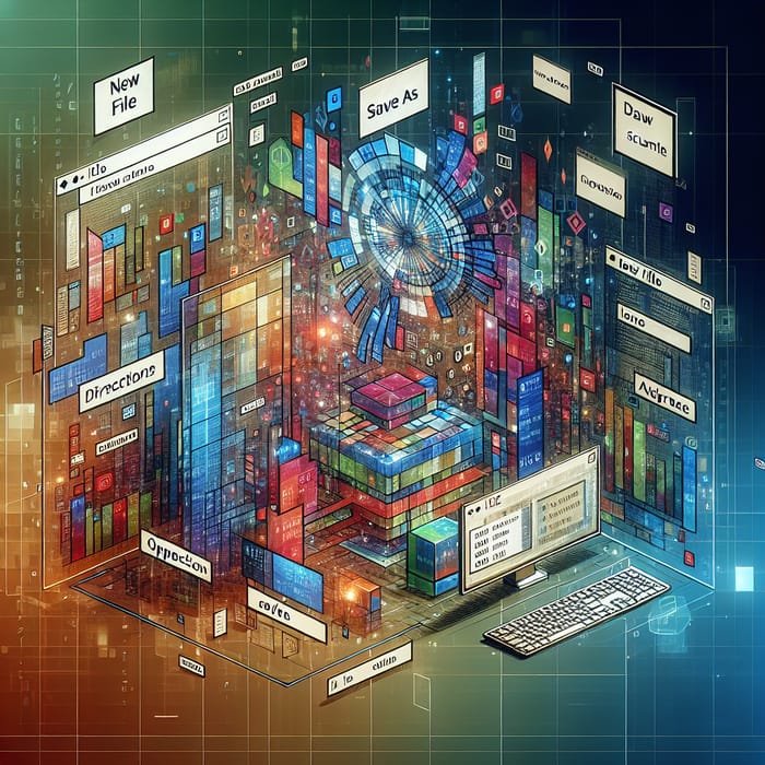 Operating System File Creation: Data Blocks & Code Sequences