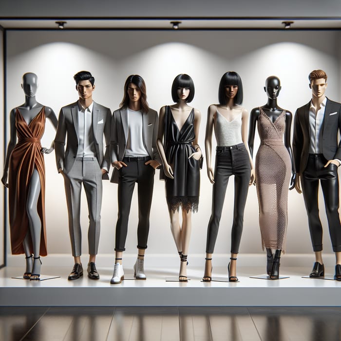 Diverse Mannequin Display: Cultural Diversity in Fashion | Brand Name