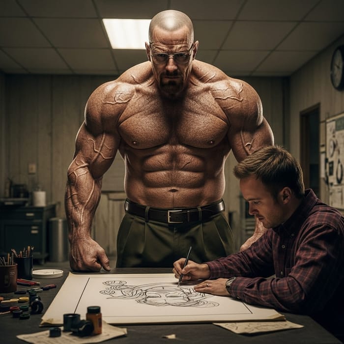 Breaking Bad Redrawn: Giant Muscles Edition Breaking Bad Redrawn: Giant Muscles Edition