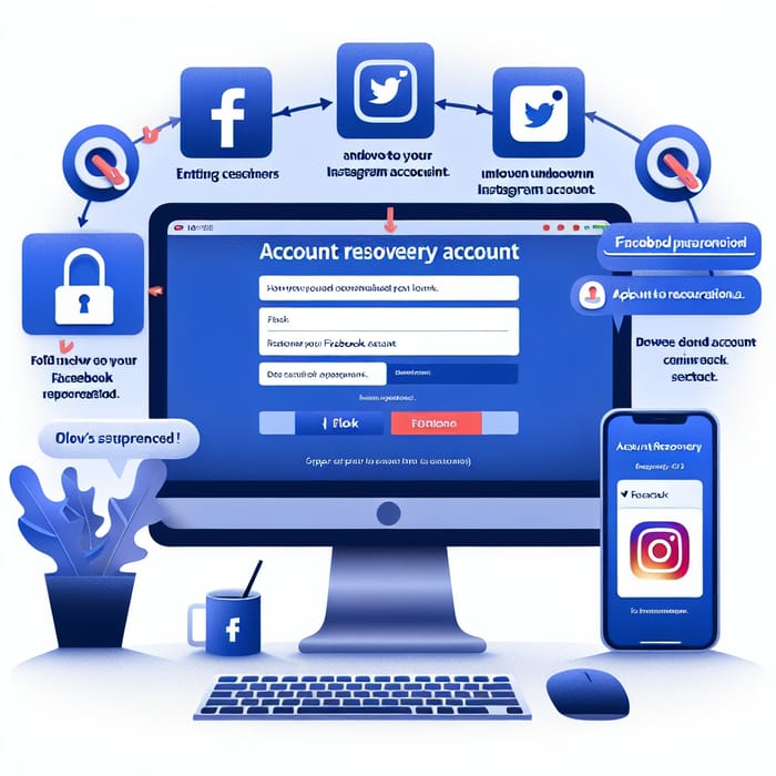 Steps to Recover Facebook Account from Unknown Instagram